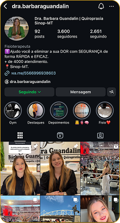 Bárbara passou de 7 para 20 mil de faturamento de forma consistente em 90 dias